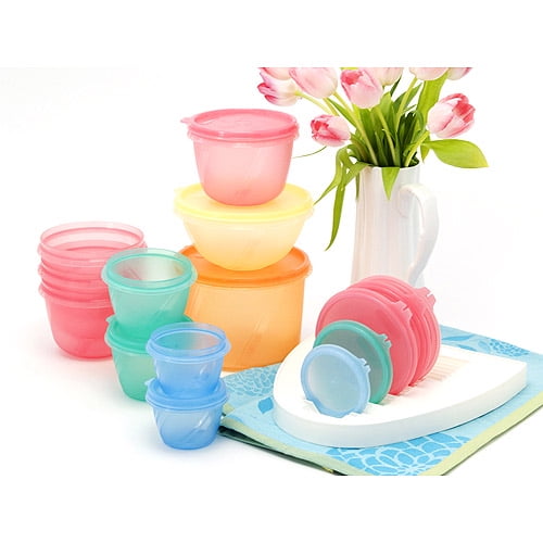 Fresh Keeper 21Piece Citrus Food Storage Set with Lid Organizer