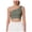 Green-w, variant on Sports Bras for Women One Shoulder Racerback Seamless Yoga Running Dance Workout Antibacterial Bras for Women XL