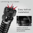 thumbnail image 4 of LIF005-FETI-BL Front Suspension Lift Up Kits for Coil Strut Shocks Absorber Spacers Spring Raise 32MM, 4 of 5