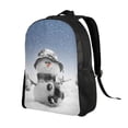 thumbnail image 2 of Easygdp Snowman And Christmas Tree Mochila Versátil y Elegante: Comodidad, Almacenaje y Durabilidad para la Universidad, Trabajo, Viajes y Uso Diario, 2 of 8