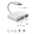 thumbnail image 5 of USB C 3 in 1 Hub Converter Type-C Adapter SD Card Reader For MacBook Pro Laptop, 5 of 14