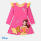 thumbnail image 1 of Disney Disney Princesa Vestido de Manga Larga con Volantes y Estampado de Personaje para Niñas Pequeñas, 1 of 3