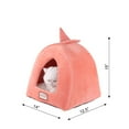thumbnail image 4 of Armarkat Cat Bed C10HCS/MB, Orange and Ivory, 4 of 6
