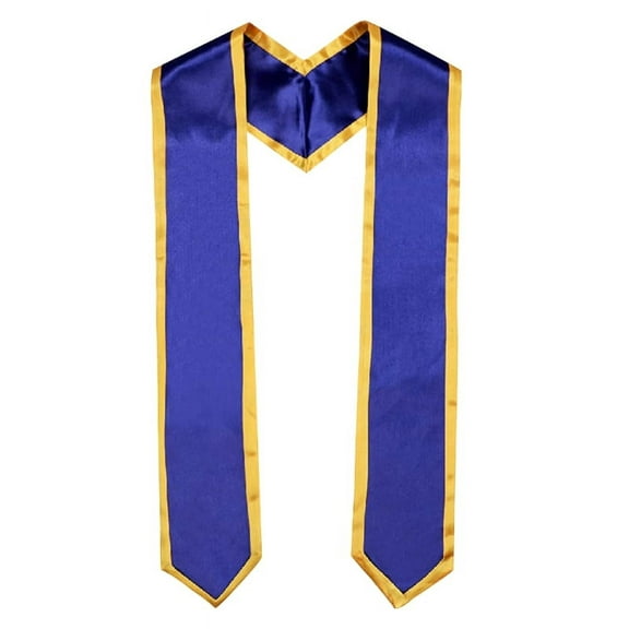 WINDLAND Color Matching Satin Graduation Stole Adult Sash Graduation Party Accessories