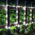 thumbnail image 3 of 100 LED Luz de cadena solar Luces de tubo de cuerda impermeables Blanco frío Hy, 3 of 3