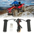 thumbnail image 4 of Motorcycle Heated Handlebars, Nitrile Heated Hand Grips Dustptoof Rainproof  for ATV, 4 of 7