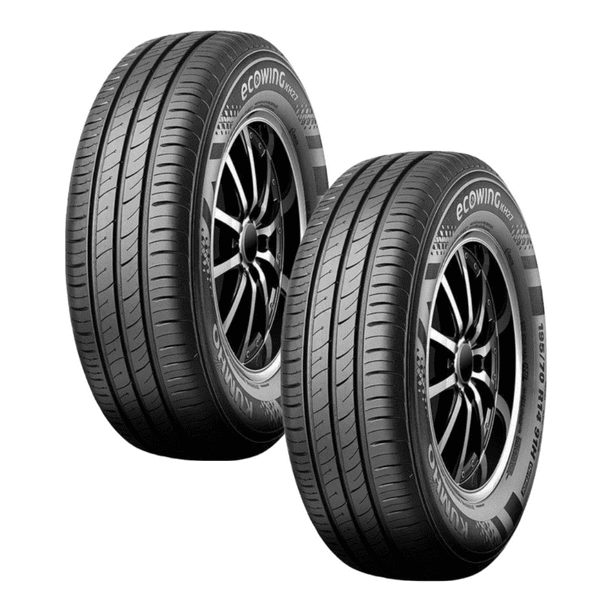 Paquete de 2 Llantas 195/55 R15 KUMHO ECOWING ES01 KH27 85V | Walmart ...