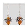 thumbnail image 1 of Pendientes de abejorro en plata de ley ER, 1 of 4