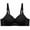 Black, variant on Summer Fall Sports Bras for Women 2026,Womens Fashion Plus Woman's Solid Color Comfortable Hollow Out Perspective Bra Underwear No Rims