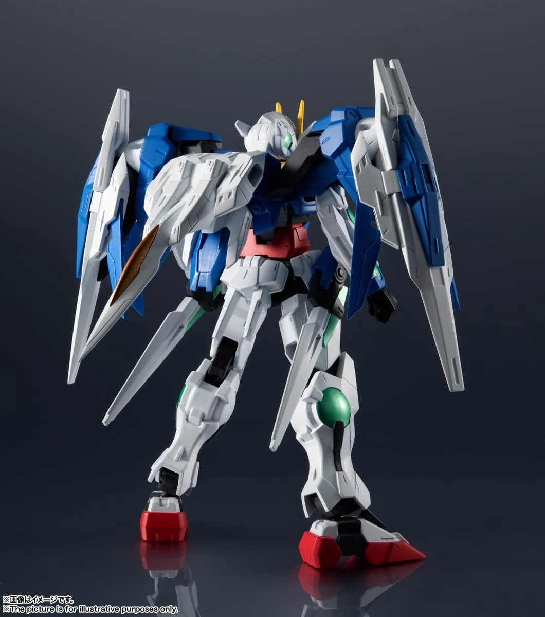 Tamashii Nations - Mobile Suit Gundam - GN-0000 + GNR-010 00 Raiser, Gundam Universe Action Figure