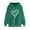 Army Green, variant on Hxshgdsn Womens Valentine Day Sweatshirt With Hoodie Graphic Heart Printed Pullover Tops Girlfriend Gift Black L