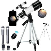 SKONYON SUGIFT Telescope for Kids & Beginners, 70mm Aperture 300mm Astronomical Refractor Telescope