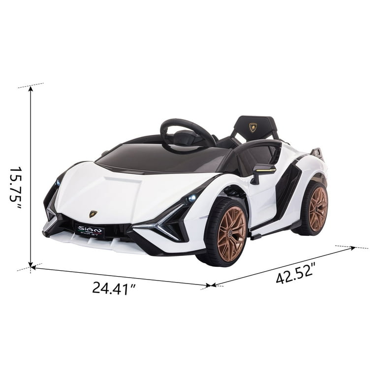 12V Ride On Cars with Remote Control Lamborghini Electric Cars