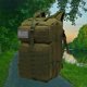 thumbnail image 3 of s tácticas del ejército de gran capacidad de 45L, bolsas de asalto del ejército, paquete de deportes al aire libre para senderismo, Camping, bo ejercito verde Macarena Mochila deportiva al aire libre, 3 of 8