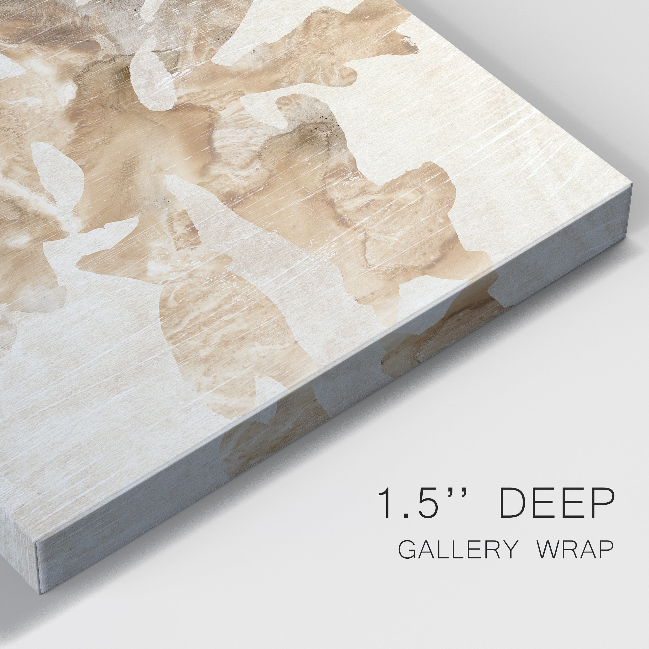 Parchment Coral IV Premium Gallery Wrapped Canvas - Ready to Hang