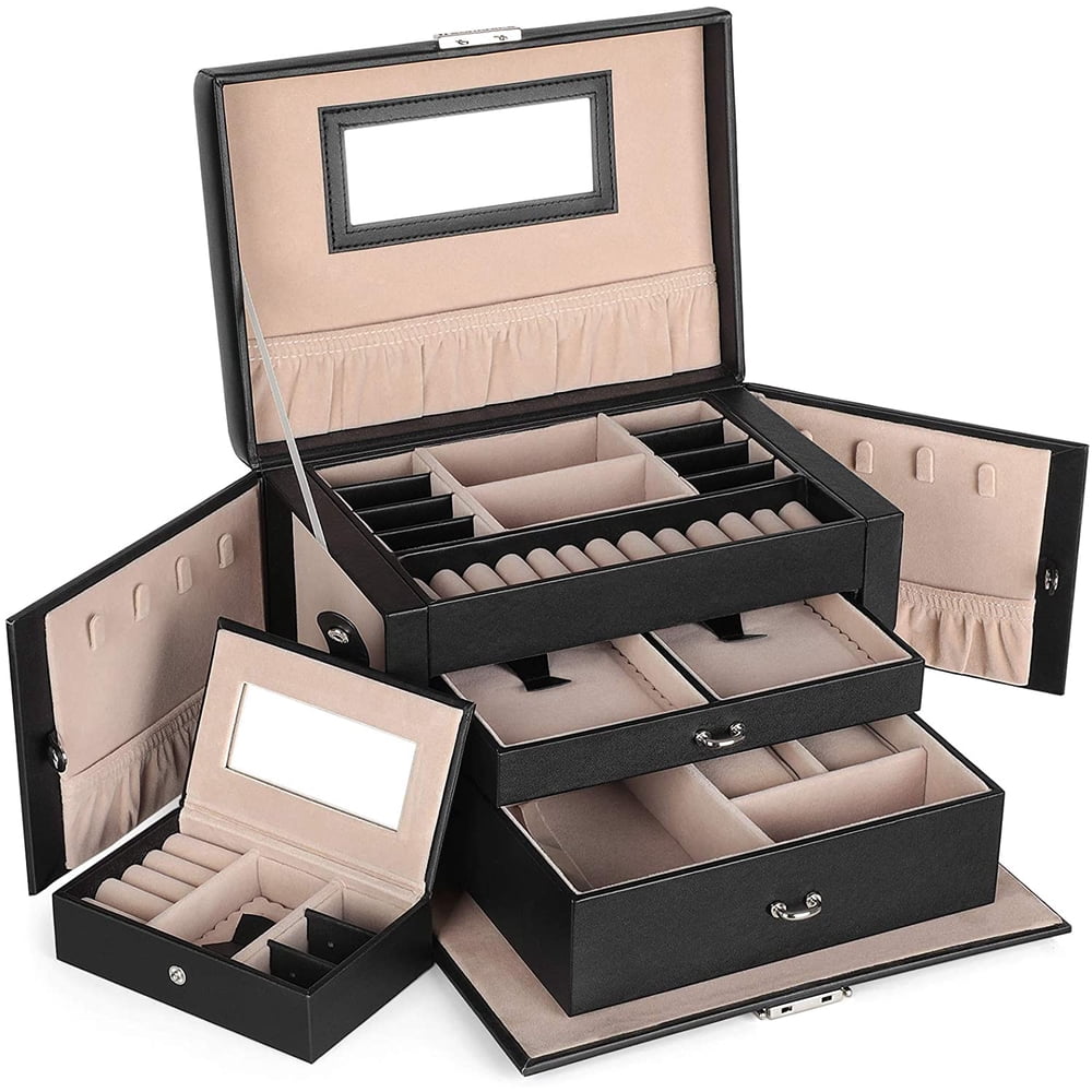 Songmics SONGMICS Jewelry Box for Women, Jewelry