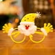 thumbnail image 1 of Xihbxyly Gafas Navideñas, Diseños de Gorro y Astas de Papá Noel, Marcos de Fiesta Divertidos y Únicos, Decoración para Fiestas, Accesorio Festivo para Fotomatón, 8 Estilos, Apto para Todas Las Edades, 1 of 3