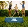 thumbnail image 3 of (Open Box) JBL Flip 6 Waterproof Portable Bluetooth Speaker - Pair (Blue), 3 of 7