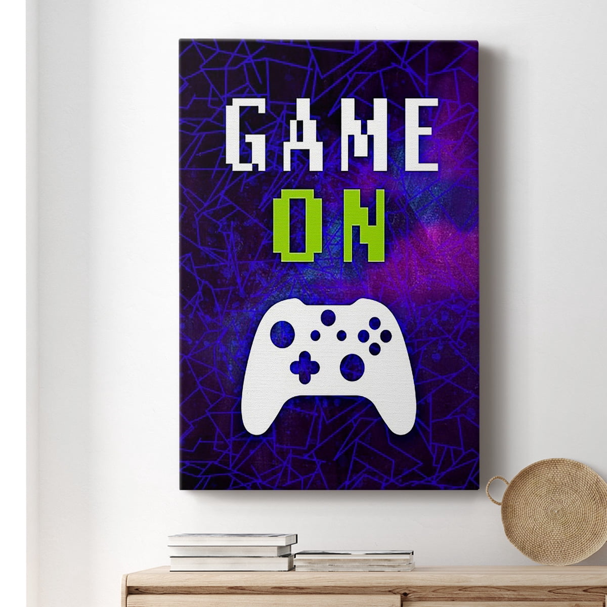 It's Game On II Premium Gallery Wrapped Canvas - Ready to Hang