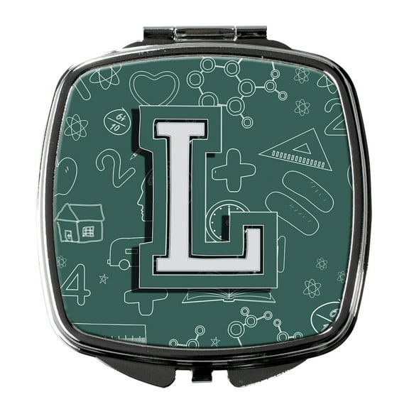 Letter L Back to School Initial Compact Mirror