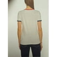 thumbnail image 4 of Nautica Women's Casual Crew Neck Short Sleeve T-Shirt, White, XXL, 4 of 4