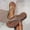 Brown, variant on Flip-Flops for women Rhinestone Plantformed Thong Sandals Cushioned Flip Flops Beach Poolside Vacation Travel Daily Casual Summer Footwear