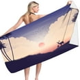 thumbnail image 4 of Cameland Beach Towel 30"x60" Microfiber Beach Towels for Travel, Quick Dry Towel for Swimmers Sand Proof Beach Towels for Women Men Girls Kids, Cool Pool Towels Beach Accessories Super Absorbent Towel, 4 of 4