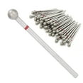 thumbnail image 4 of 50 brocas esféricas para uñas, para eliminar piel muerta, pulir uñas, cabezal de pulido, accesorio de 5 mm/0,2 pulgadas, 4 of 14
