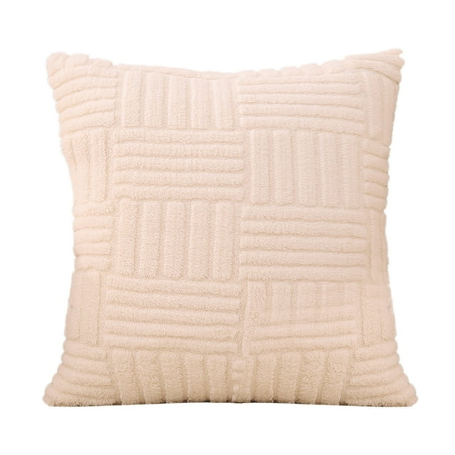 Sofás para la Sala de Estar Set de Almohadas de Piel, Cómodo Algodón Terciopelo Salón Sofá Cojín, Respaldo de Oficina Cintura Cojín Cojín Cubiertas de Sofá para la Sala de Estar
