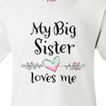thumbnail image 4 of Inktastic My Big Sister Loves Me- Heart Youth T-Shirt, 4 of 5