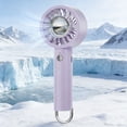 thumbnail image 6 of Qholemyo Portable Magnetic Aromatherapy Handheld Fan USB Rechargeable Mosquito Repellent Outdoor Cooling Fan, 6 of 6