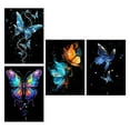 thumbnail image 4 of Wweixi 4x Scratch Paper Art Set Educational Childrens Crafts Kits Projects for Game Butterflies 21x29.5cm, 4 of 6