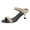 Khaki, variant on Anuirheih Women's Summer Elegant Fashion Single Button High Heel Sandals Sandals Women (Black)