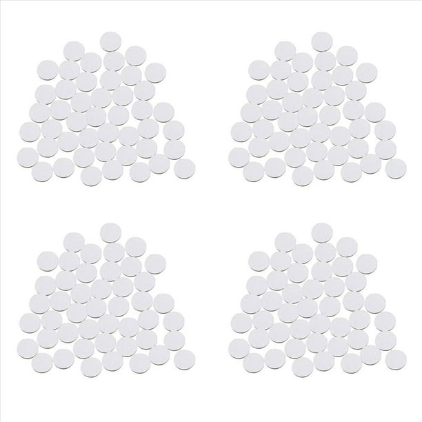 Almohadillas de Fieltro Redondas para Muebles Autoadhesivas para Superficies Duras 192 Piezas
