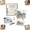 B#032, variant on Timeless American Destinations Sea Glass Art Kit, Historic Southern Street Art Mosaic Craft Kit, All-in-One Tools, Indoor Handmade Activity for Adults