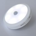 thumbnail image 5 of Paquete de 6 luces LED con sensor de movimiento, luces LED con batería recargable, iluminación interior con tira magnética para gabinete, escaleras, pasillo, cocina, garaje, etc. [Clase energética TUNC Sencillez, 5 of 5