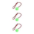 thumbnail image 3 of Billuyoard Pelota elástica de goma para mascotas de 2 uds para entrenamiento de pulido de dientes-pelota de goma sólida duradera y segura verde Type1 NO1, 3 of 6