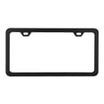 thumbnail image 2 of GG Grand General 60402 Matte Black Powder Coated License Plate Frame with 2 Holes, 2 of 4