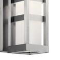 thumbnail image 2 of 59035BALED Kichler Lighting Ryler - 9W 1 LED Small Outdoor Wall Lantern - 4.75 inches wide-Brushed Aluminum Finish, 2 of 2