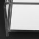 thumbnail image 2 of Expositores de acrílico transparentes, cuadrados, con pedestal para buffet, para fiestas, pasteles, mesas, joyas y comida, 2 of 7