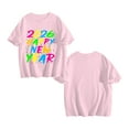 thumbnail image 4 of Happy New Year Shirt 𝓴𝓲𝓭𝓼 T-Shirt ,2026 Festive Party Tee For New Year Celebration, Casual Holiday Top For 𝓴𝓲𝓭𝓼 90cm Pink, 4 of 7