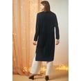 thumbnail image 2 of Jessica London Women's Plus Size Fine Gauge Duster Cardigan, 2 of 6