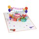 thumbnail image 5 of Feliz cumpleaños 3D Pop Up Cards Tarjeta de felicitación 3d Postales para regalo de cumpleaños, mejores deseos Bandera de papel hecha a mano Tirando de la tarjeta de felicitación, 5 of 5
