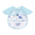 thumbnail image 2 of Babero impermeable para bebé, cómodo y con bolsillo, para bebés de 6 a 36 meses. Dinosaurio, 2 of 9