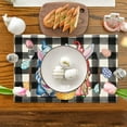 thumbnail image 4 of Mgcok Beautiful Happy Easter Placemats Spring Easter Place Mats Vintage Dining Table Decorations Bunny Chick Easter Holiday Table Mats For Kitchen Dining Decoration, 4 of 6