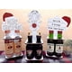 thumbnail image 1 of Mini portabotellas de licor navideño divertido con estante para botellas de vino con forma de 4 agujeros, 1 of 3