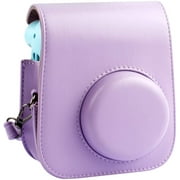 Protective cover and portable pouch Compatible with Fujifilm Instax Mini 11 instant camera with accessory pouch and adjustable strap.