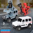 thumbnail image 3 of Modèle de Véhicule Tout-Terrain Simulation Voiture Cascade à Inertie Déformation Rotative Jouet pour Enfants, 3 of 5