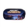 thumbnail image 1 of Minecraft Minecraft Pencil Case Vertical square stationery case Polyester gaming peripheral pencil case, 1 of 4
