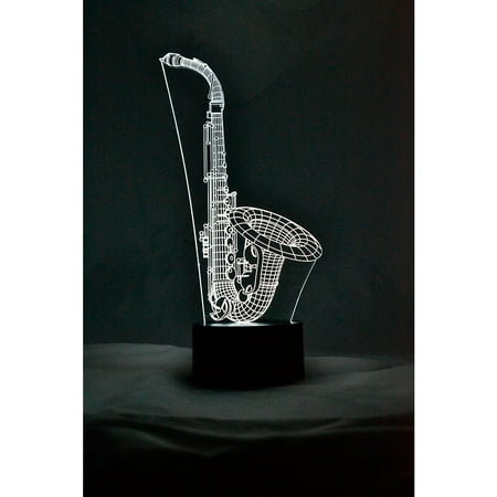 

AIM Saxophone 3D LED Lamp Optical Illusion Light